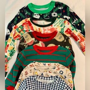 Bundle of Six 2T Long Sleeve Tees